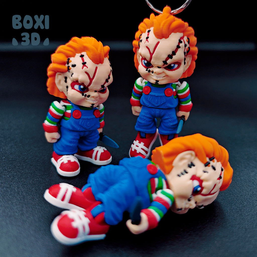 Llavero 3D Chucky Coleccionable | Impresión 3D
