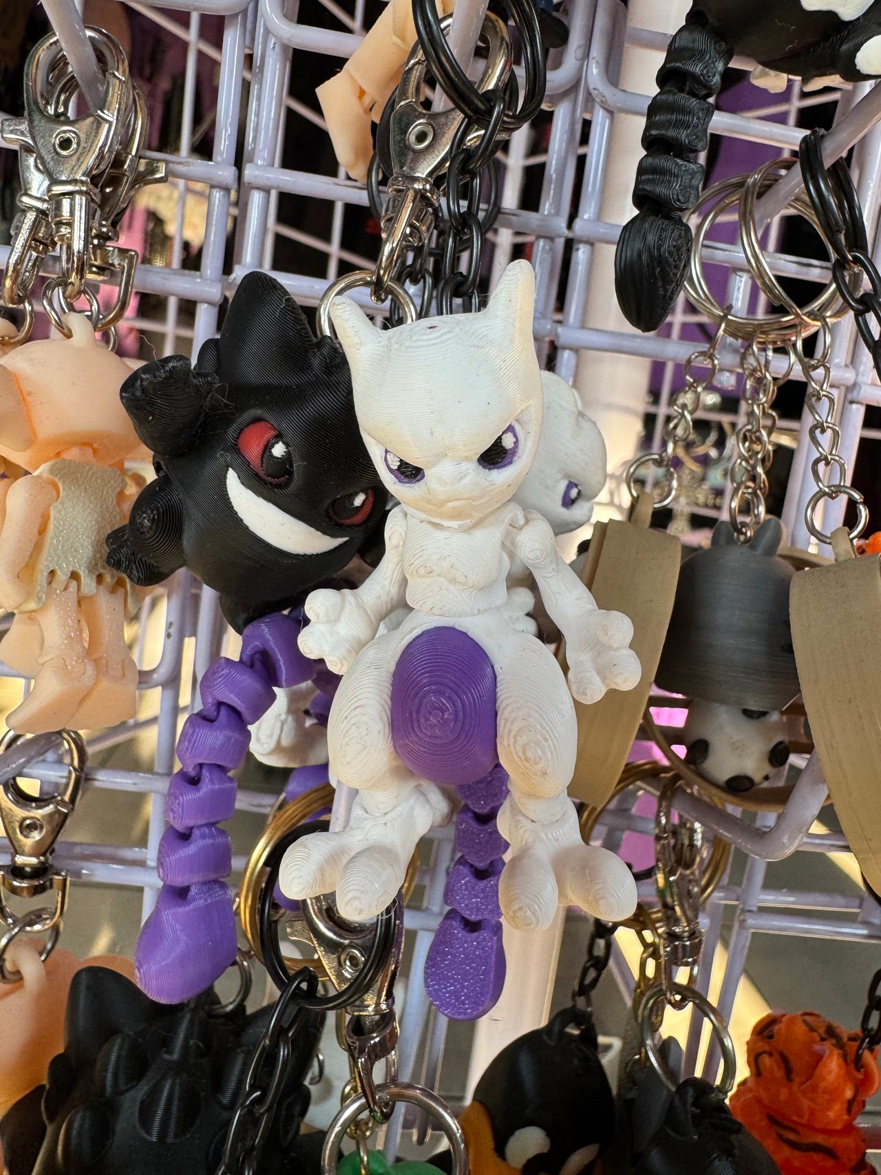 Llavero 3D Mewtwo Coleccionable | Impresión 3D