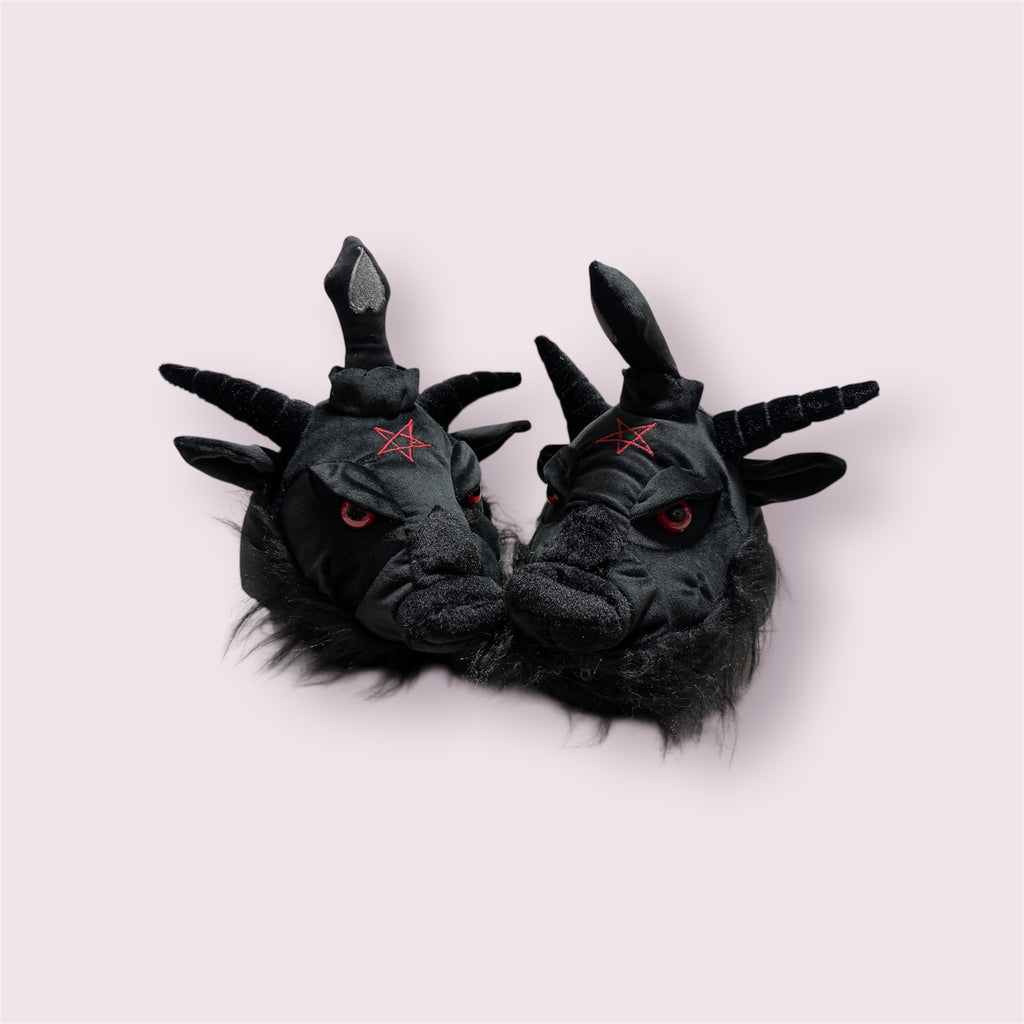 Pantuflas de Baphumet Rojas