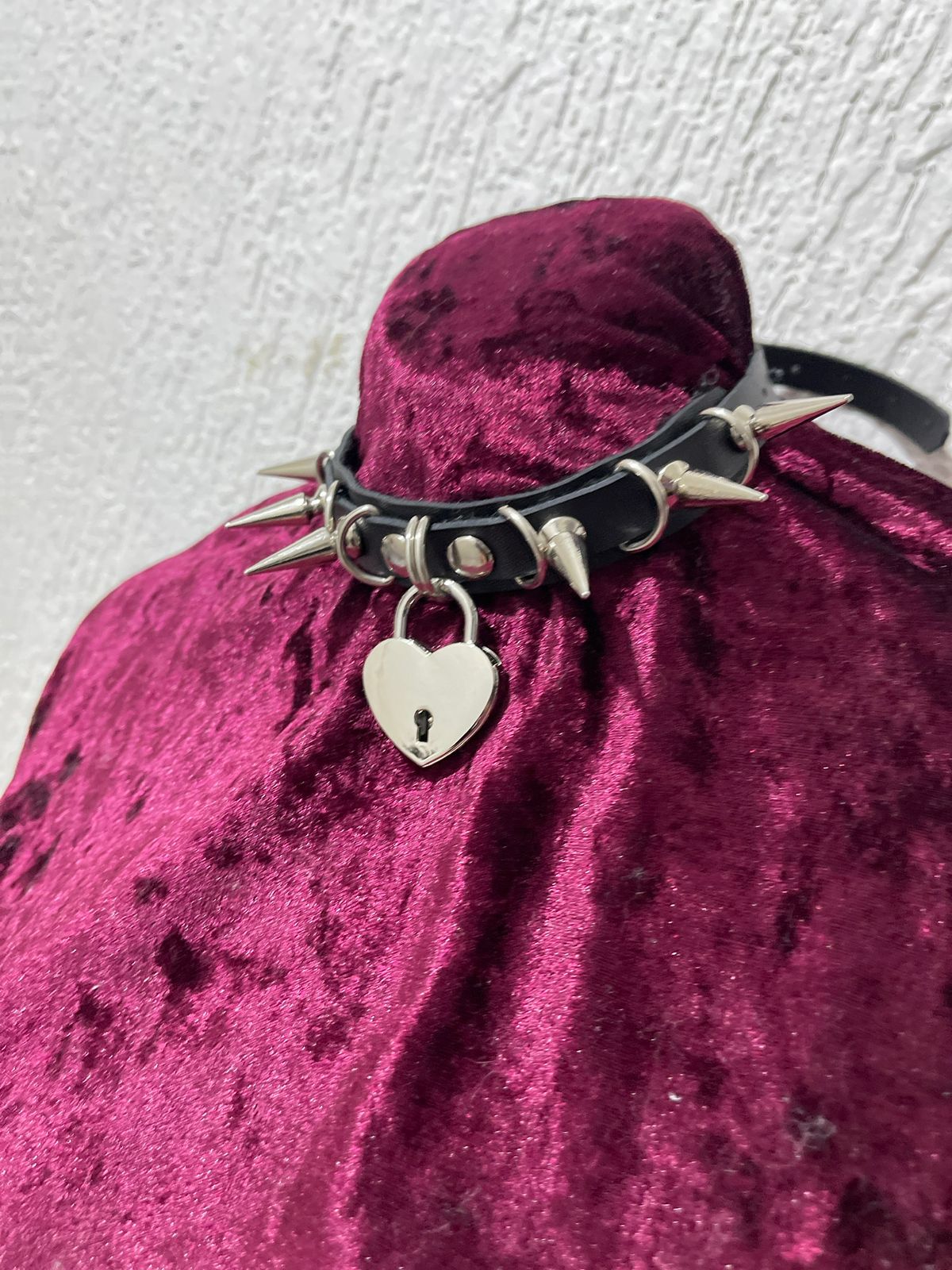 Chocker Candado de Corazón