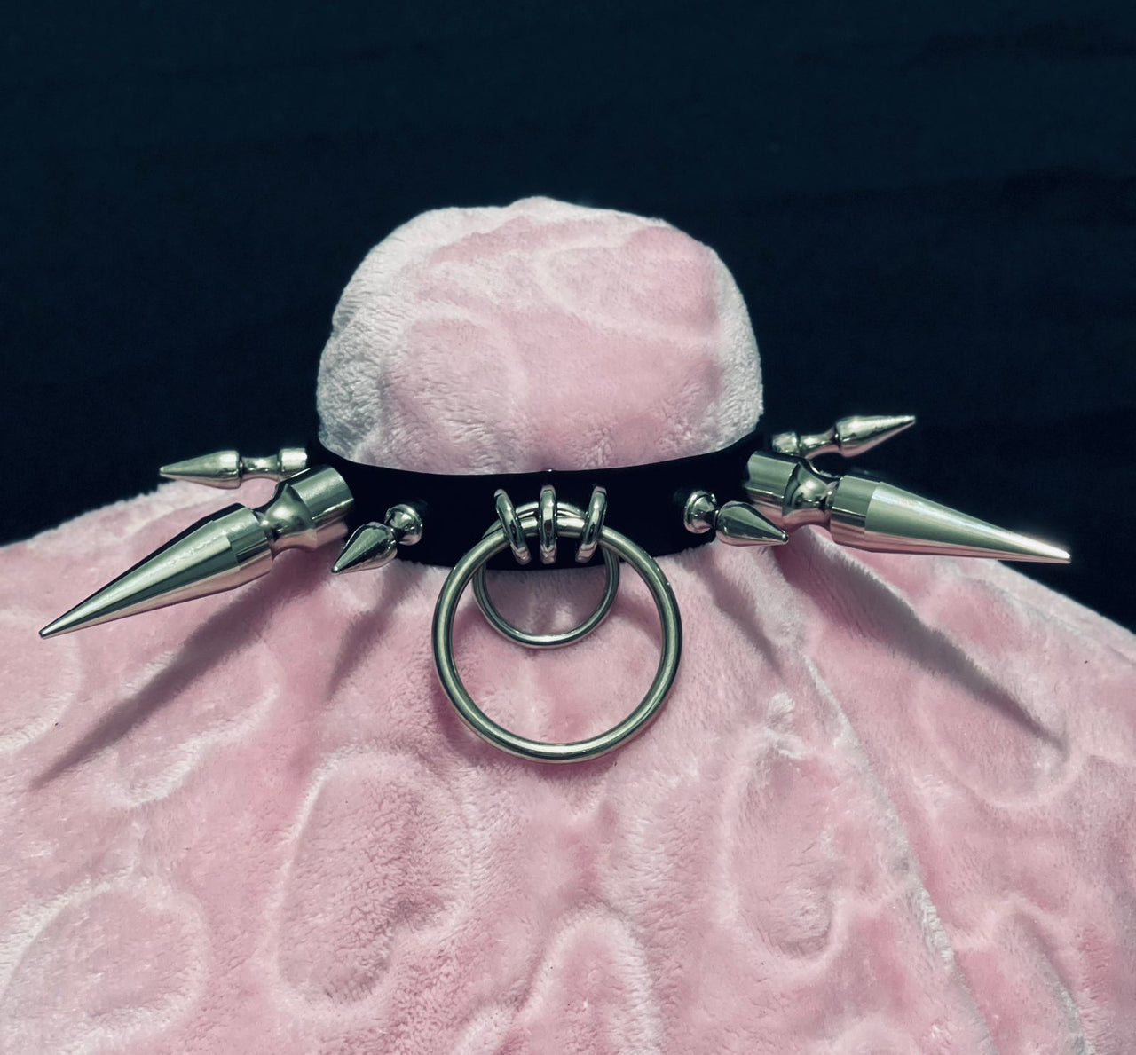 Chocker con Picos Largos Cortos y Aros