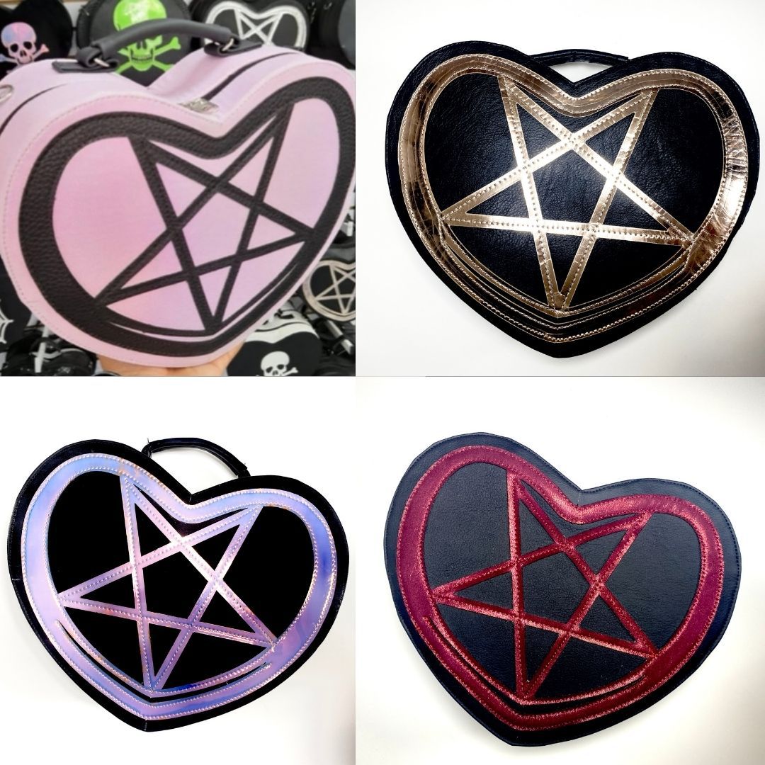Bolso Corazón Pentagrama
