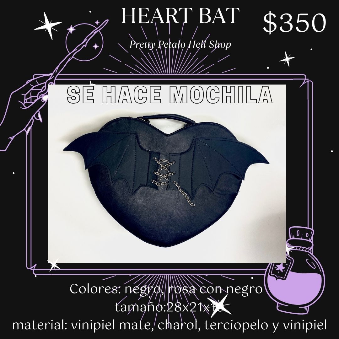 Bolso Heart bat